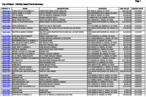 Icon of Monthly Permit Summary - 12 Dec 2023