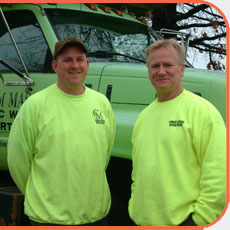 Snow Plow Drivers Eric and Mike
