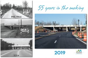 Photos from 1964 through 2019 of I-71 interchange 